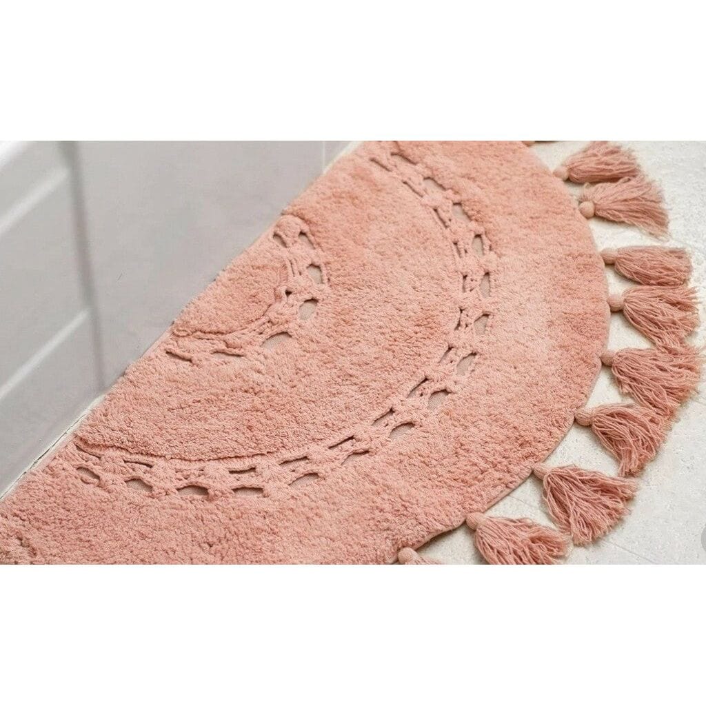 Bath Mat- 100% Cotton- Ultra soft-Machine Washable - Shineyfeather
