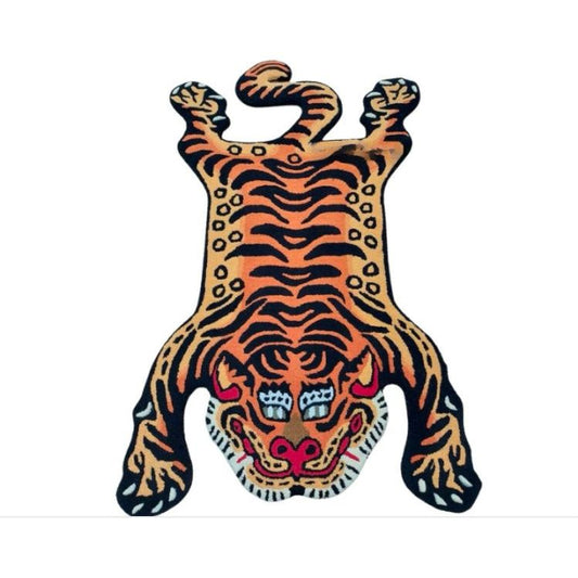 Bengal Tiger Rugs-Tiger Rug-Tibetan Tiger Mat- Living Room Rug-Bedroom Rug- Christmas gifts